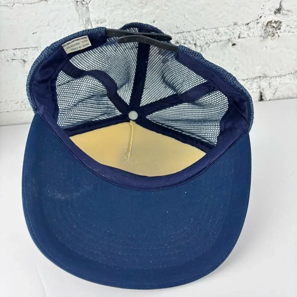 Iowa Airplane Red and Blue Trucker Hat